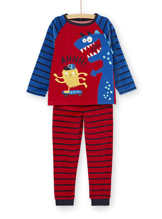 Pyjama PHOSPHORESCENT enfant garçon motif monstre KEGOPYJMON / 20WH12C3PYJ050